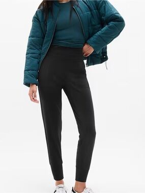 Athleta Black Venice High Rise Jogger Pants Sz Small